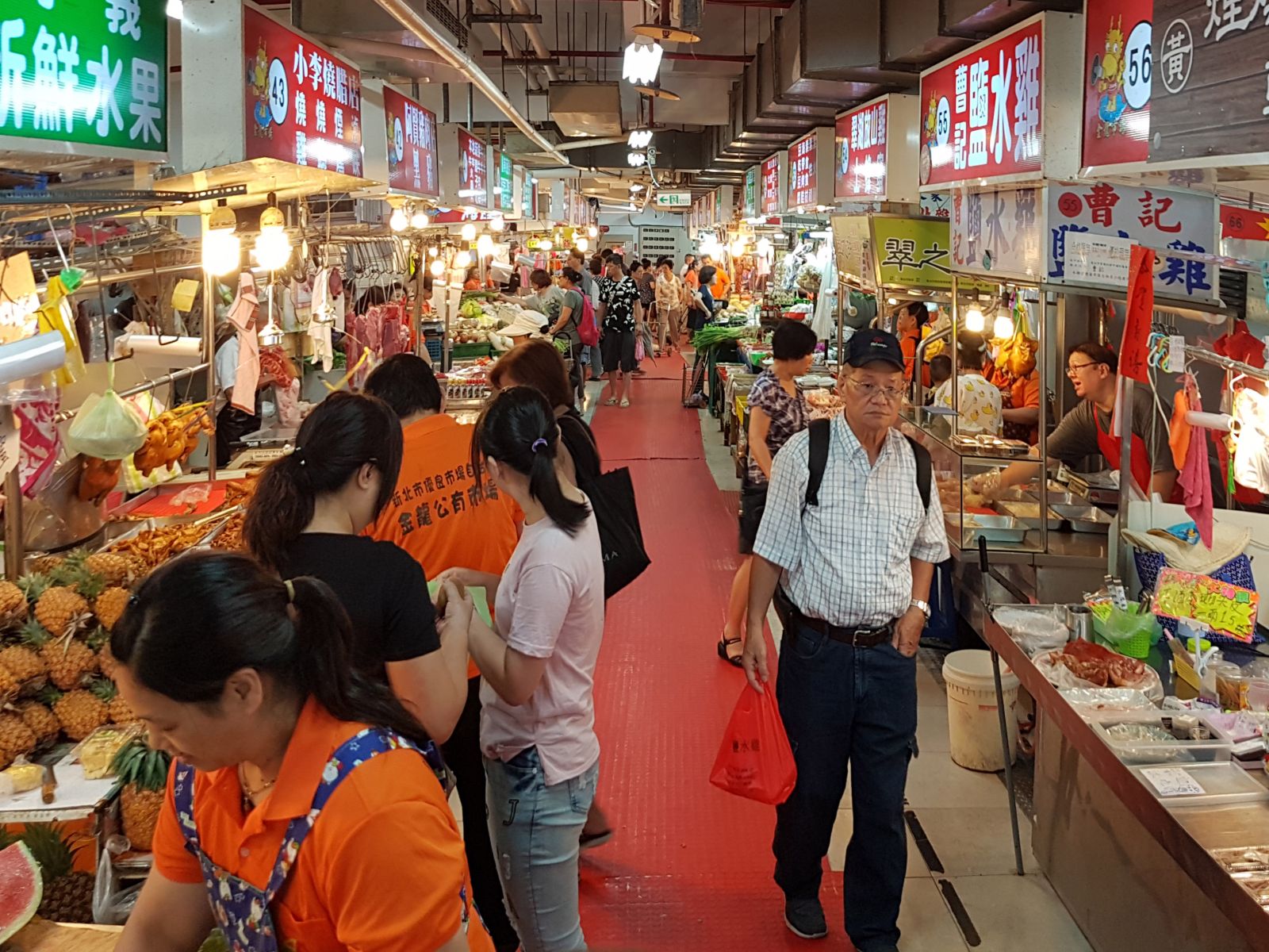 圖說：汐止金龍市場城市風景在地生活